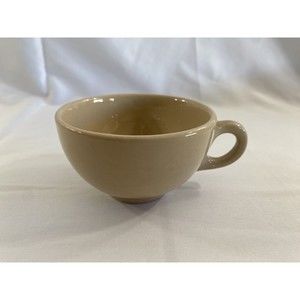 Vintage Tepco China Biege Coffee Mug Cup Diner Restaurant Ware #35 23S3 READ